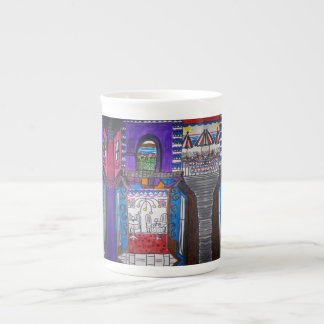 Violet's under the sun foodie mug porselein kop