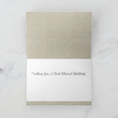  Violets Verjaardag Kaart (Binnen)