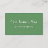 Violets Visitekaartje te personaliseren (Achterkant)