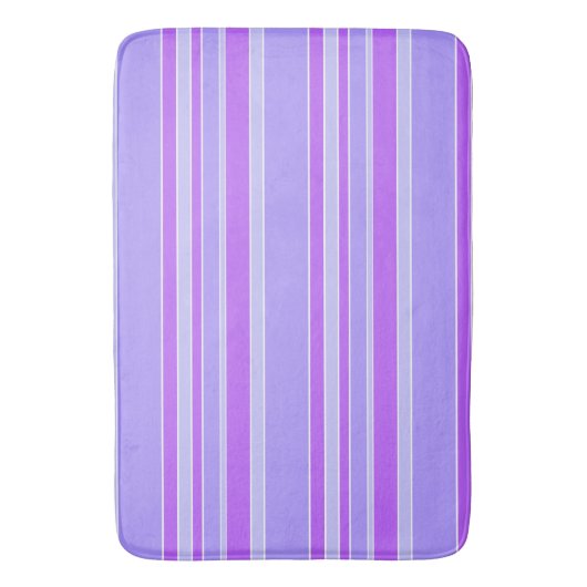Violetstrepen Badmat (Voorkant Verticaal)