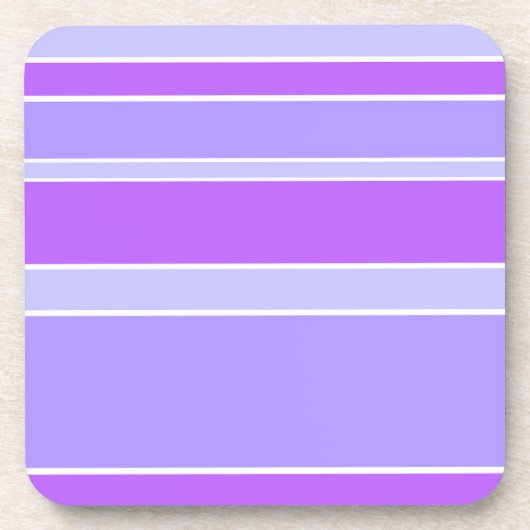 Violetstrepen Bier Onderzetter (Voorkant)