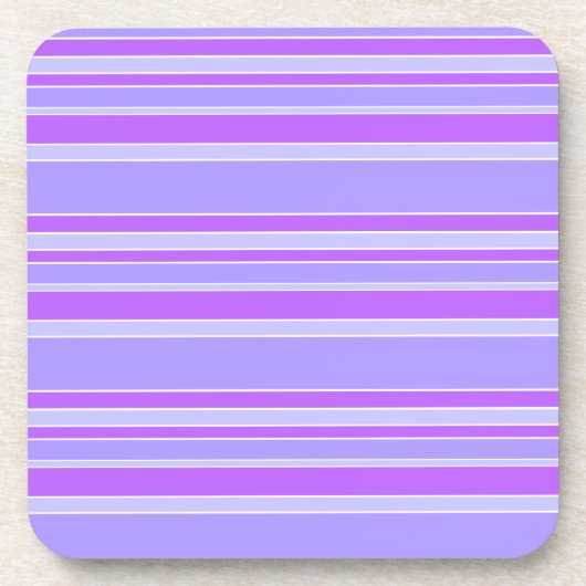 Violetstrepen Bier Onderzetter (Voorkant)