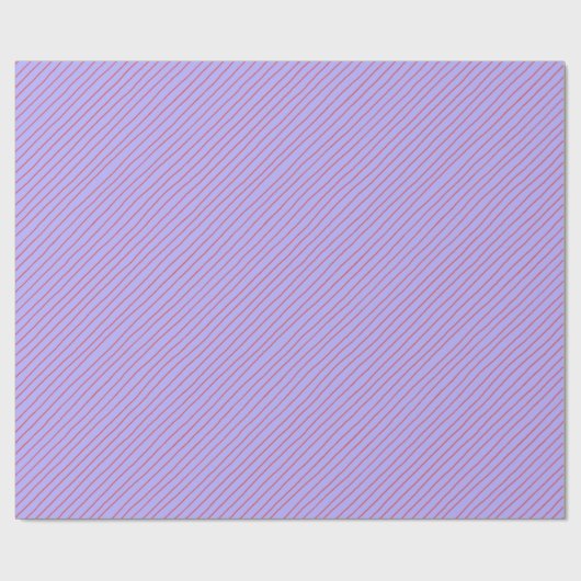 Violetstrepen Cadeaupapier (Vlak)