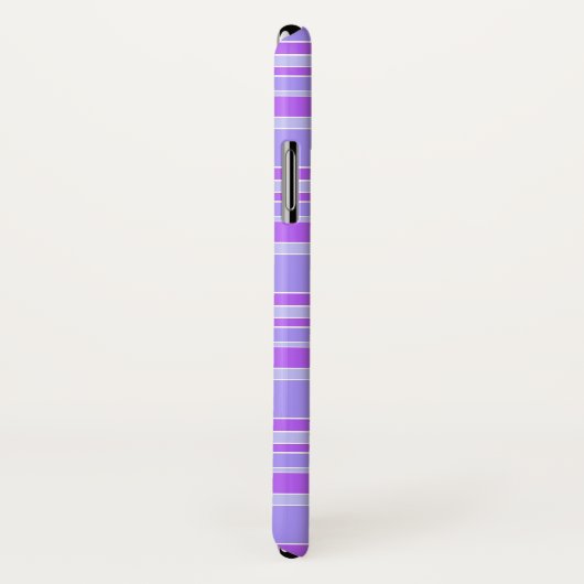 Violetstrepen Case-Mate iPhone Case (Achterkant / rechts)