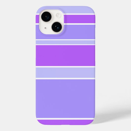 Violetstrepen Case-Mate iPhone Case (Achterkant)