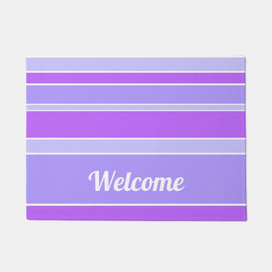 Violetstrepen Deurmat (Voorkant)
