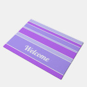 Violetstrepen Deurmat (Schuin)