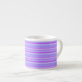 Violetstrepen Espresso Kop (Voorkant rechts)