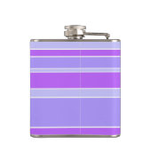 Violetstrepen Heupfles (Achterkant)