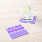 Violetstrepen Kartonnen Onderzetters (Insitu)