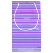 Violetstrepen Klein Cadeauzakje (Achterkant)