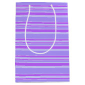 Violetstrepen Medium Cadeauzakje (Voorkant)