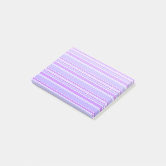 Violetstrepen Post-it® Notes (Schuin)