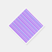 Violetstrepen Servet (Hoek)