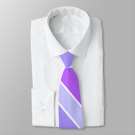 Violetstrepen Stropdas (Gebonden)