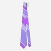 Violetstrepen Stropdas (Voorkant)