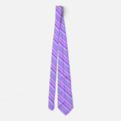 Violetstrepen Stropdas (Achterkant)