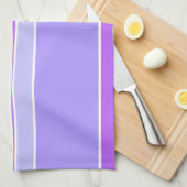 Violetstrepen Theedoek (Quarter Fold)