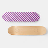 Violetstrips Persoonlijk Skateboard (Horizontaal)