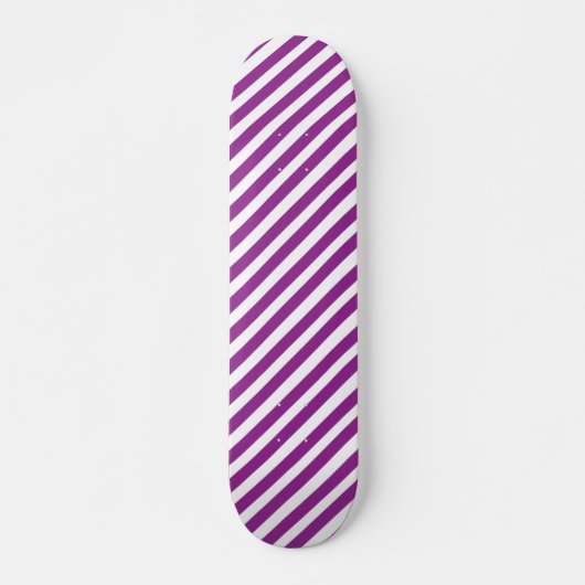 Violetstrips Persoonlijk Skateboard (Voorkant)