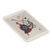 Violett (1923) van Wassily Kandinsky, Modern Art Magneet (Rechterzijde)