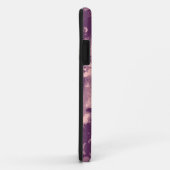 violette bloemen Case-Mate iPhone case (Achterkant/rechts)