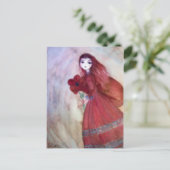 Violette Briefkaart (Staand voorkant)