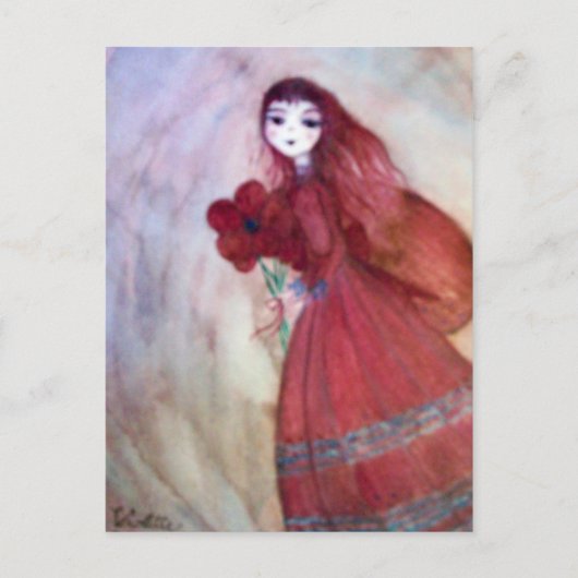 Violette Briefkaart (Voorkant)