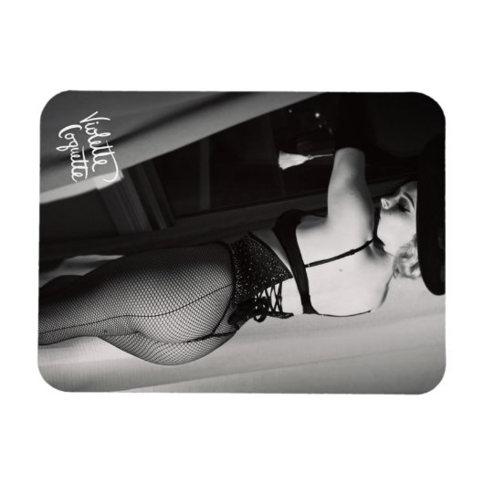 Violette Coquette "Film Noir" / Venster Magneet (Horizontaal)