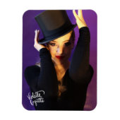 Violette Coquette "Top Hat" / 2 Magneet (Verticaal)