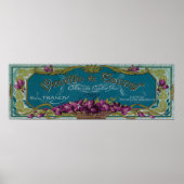 Violette De Cannes Soap LabelParis, Frankrijk Poster (Voorkant)