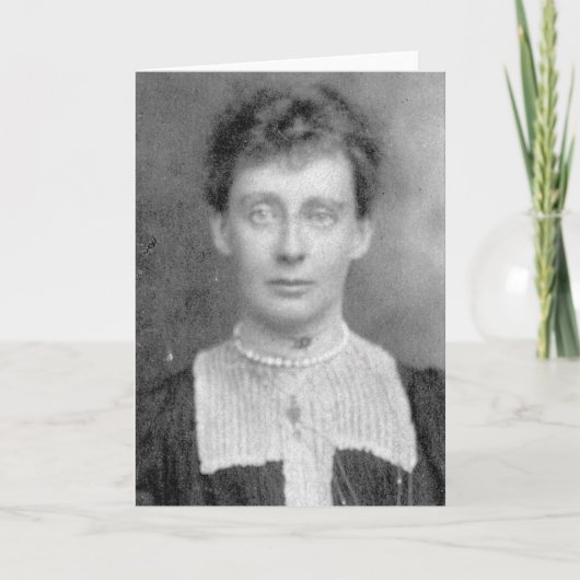 Violette Dickinson Kaart (Voorkant)