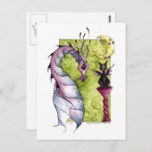 Violette en Obsidian Briefkaart (Voorkant / Achterkant)