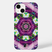 Violette Kaleidoscope Case-Mate iPhone Case (Achterkant)