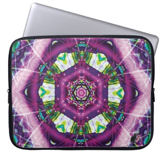 Violette Kaleidoscope-laptophoes Laptop Sleeve