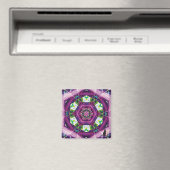 Violette Kaleidoscope Magnet (Insitu (Vaatwasser))