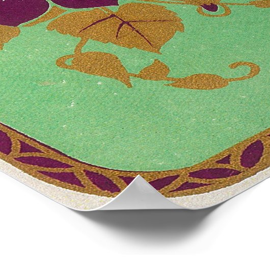 Violette Soap LabelParis, Frankrijk Poster (Hoek)