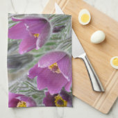 Violette Stern-Kuhschelle Theedoek (Quarter Fold)