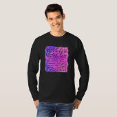 Violette Vuur Gebed: Healing Intenties T-shirt (Voorkant volledig)