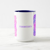 Violette Vuur Gebed: Inspiratie & Positiviteit Mok (Midden)