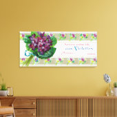 Violettes Soap LabelParis, Frankrijk Canvas Afdruk (Insitu (Woonkamer))