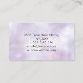 Violetvlam - Amethyst Visitekaartje (Achterkant)