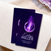 Violetvlam - Paarse vlam Visitekaartje