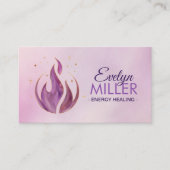 Violetvlam Visitekaartje (Voorkant)