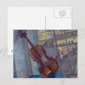 Violin, 1918 briefkaart (Voorkant / Achterkant)