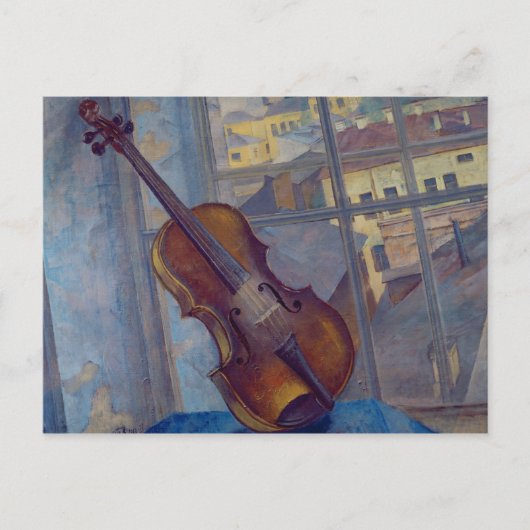 Violin, 1918 briefkaart (Voorkant)