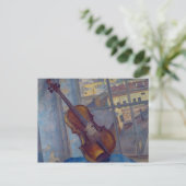 Violin, 1918 briefkaart (Staand voorkant)
