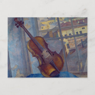 Violin, 1918 briefkaart