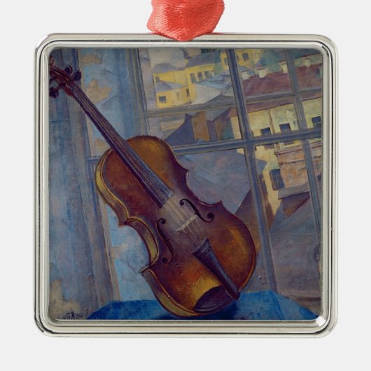 Violin, 1918 metalen ornament (Voorkant)