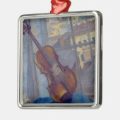 Violin, 1918 metalen ornament (Links)